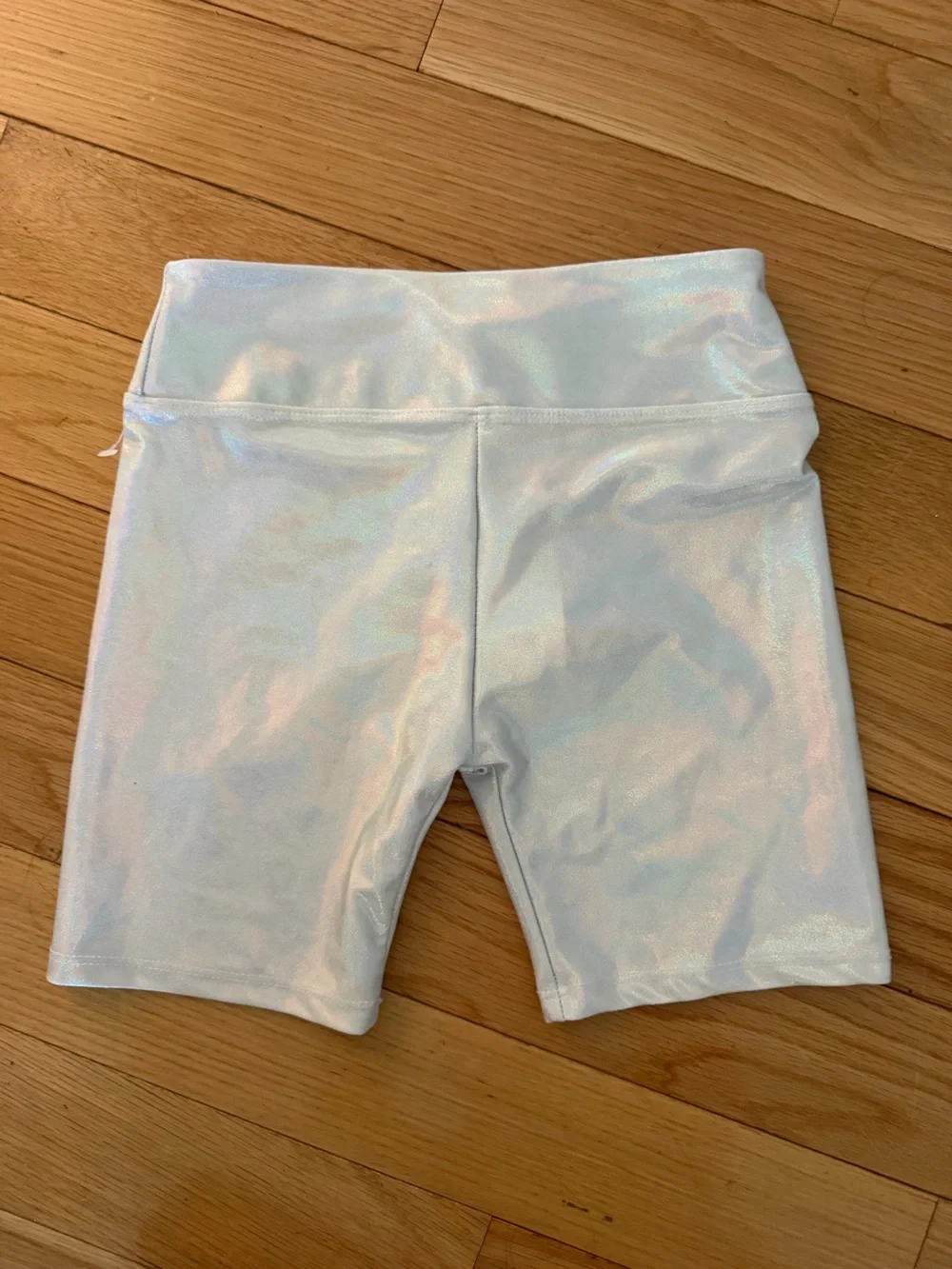 NWT Dori Creations Silver Shorts 12/14